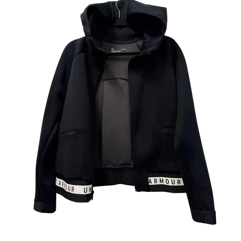 Under Armour Unstoppable Full-Zip Hooded Jacket Black - front