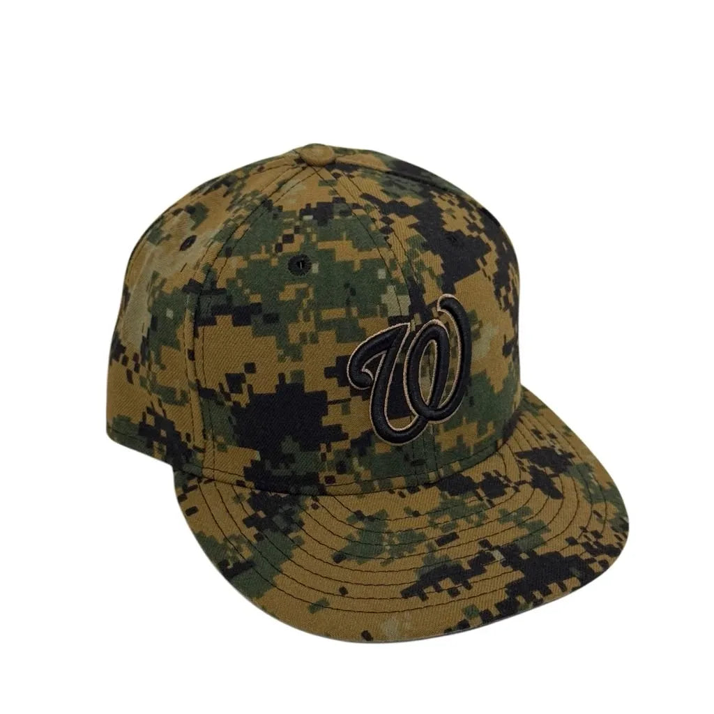 New Era Washington Nationals Digital Camo 59FIFTY Cap - front
