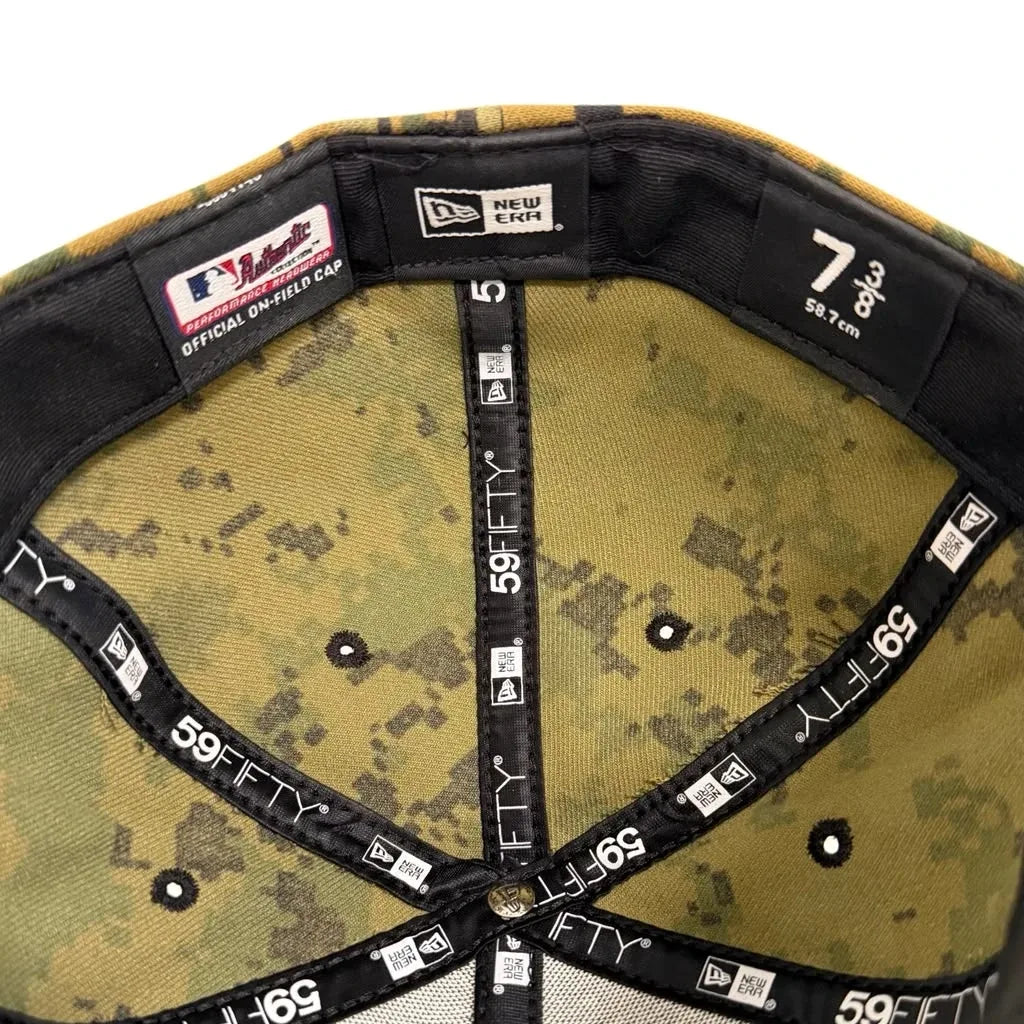 New Era Washington Nationals Digital Camo 59FIFTY Cap - label