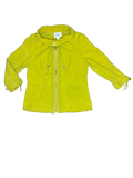 LAL Chartreuse Zip-Up Lightweight Jacket Medium - front