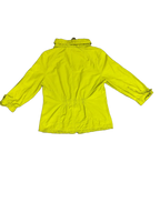 LAL Chartreuse Zip-Up Lightweight Jacket Medium - back