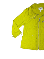 LAL Chartreuse Zip-Up Lightweight Jacket Medium - detail