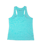 Under Armour HeatGear Racerback Tank Top Teal - front