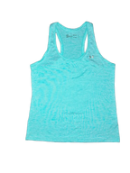 Under Armour HeatGear Racerback Tank Top Teal - front