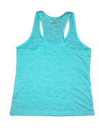 Under Armour HeatGear Racerback Tank Top Teal - back