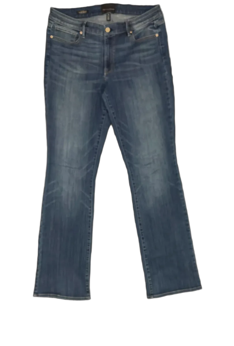 White House Black Market Mid-Rise Slim Boot Jeans - front