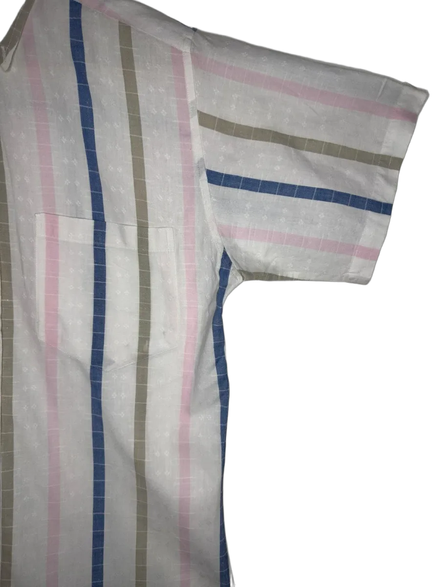 Britches Great Outdoors Vintage Striped Short Sleeve Button-Down - detail