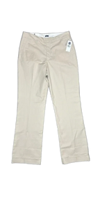Gap Stretch Classic Fit Khaki Trousers Size 8 - front