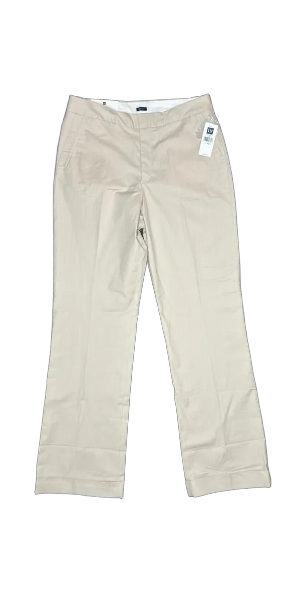 Gap Stretch Classic Fit Khaki Trousers Size 8 - front