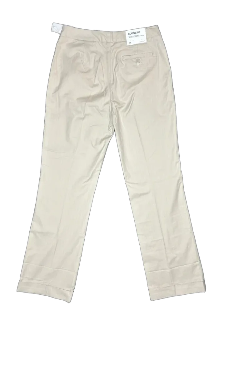 Gap Stretch Classic Fit Khaki Trousers Size 8 - back