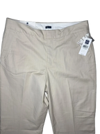 Gap Stretch Classic Fit Khaki Trousers Size 8 - detail