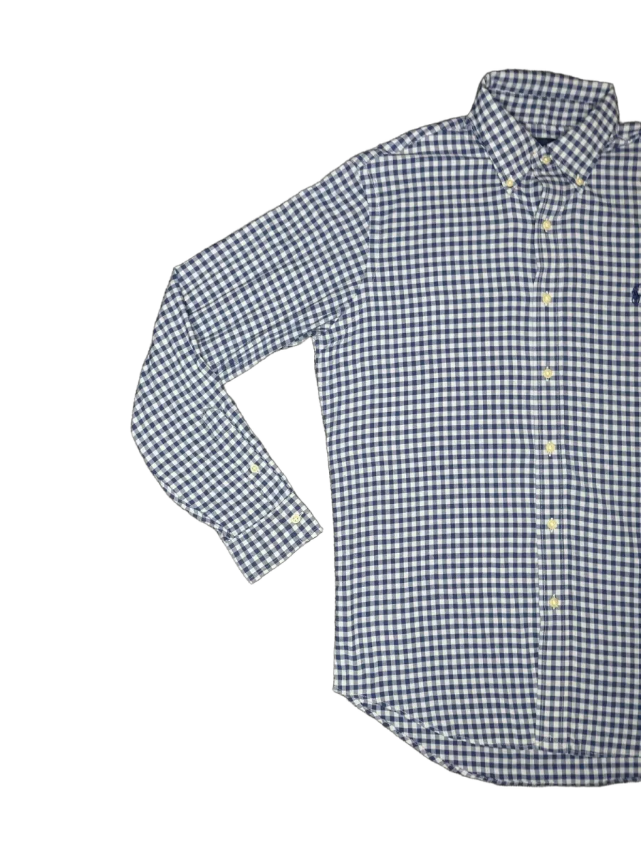 Ralph Lauren Classic Fit Performance Gingham Shirt - front