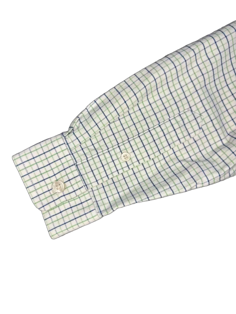 Youth Long-Sleeve Shirt with Buttons and Vineyard Vines - detail