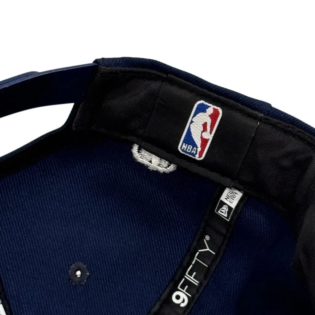 New Era 9Fifty NBA Washington Wizards Snapback Cap Navy - label
