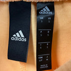 Adidas x Peloton 3-Stripe Fleece Jogger Sweatpants Peach - label