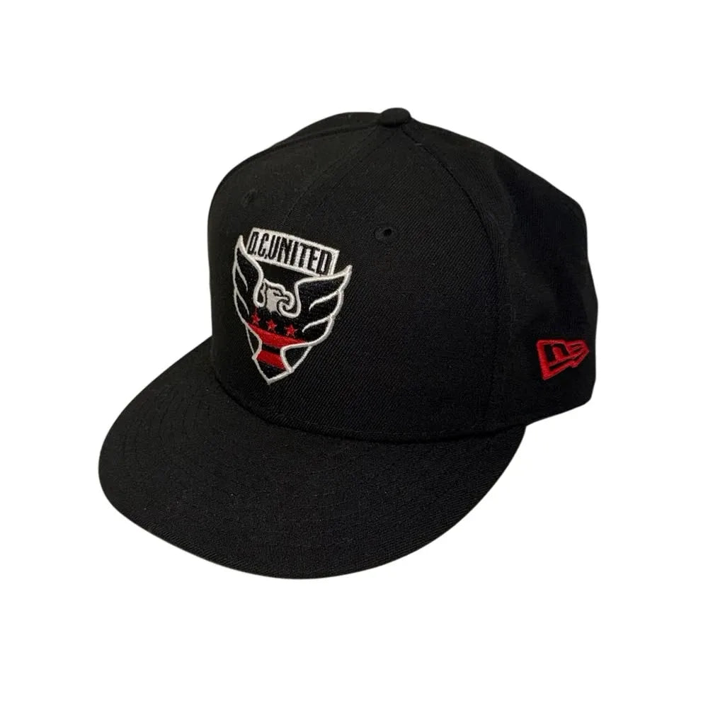 New Era 59Fifty MLS DC United Fitted Cap Black - front