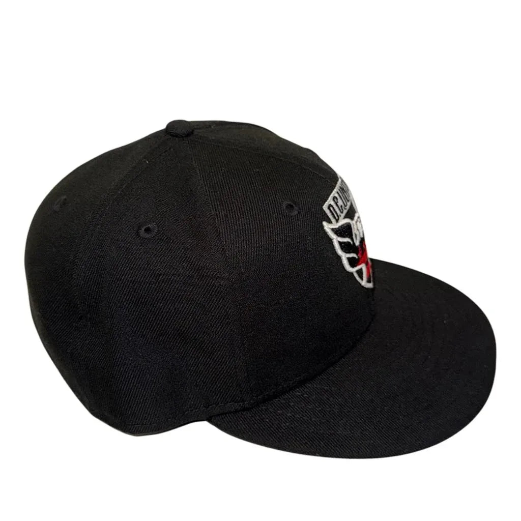 New Era 59Fifty MLS DC United Fitted Cap Black - front