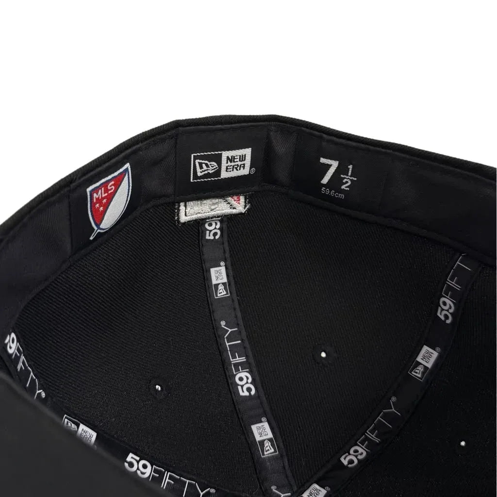 New Era 59Fifty MLS DC United Fitted Cap Black - tag