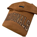 Originals Brooklyn Cloth Graphic Pullover Hoodie Brown - front