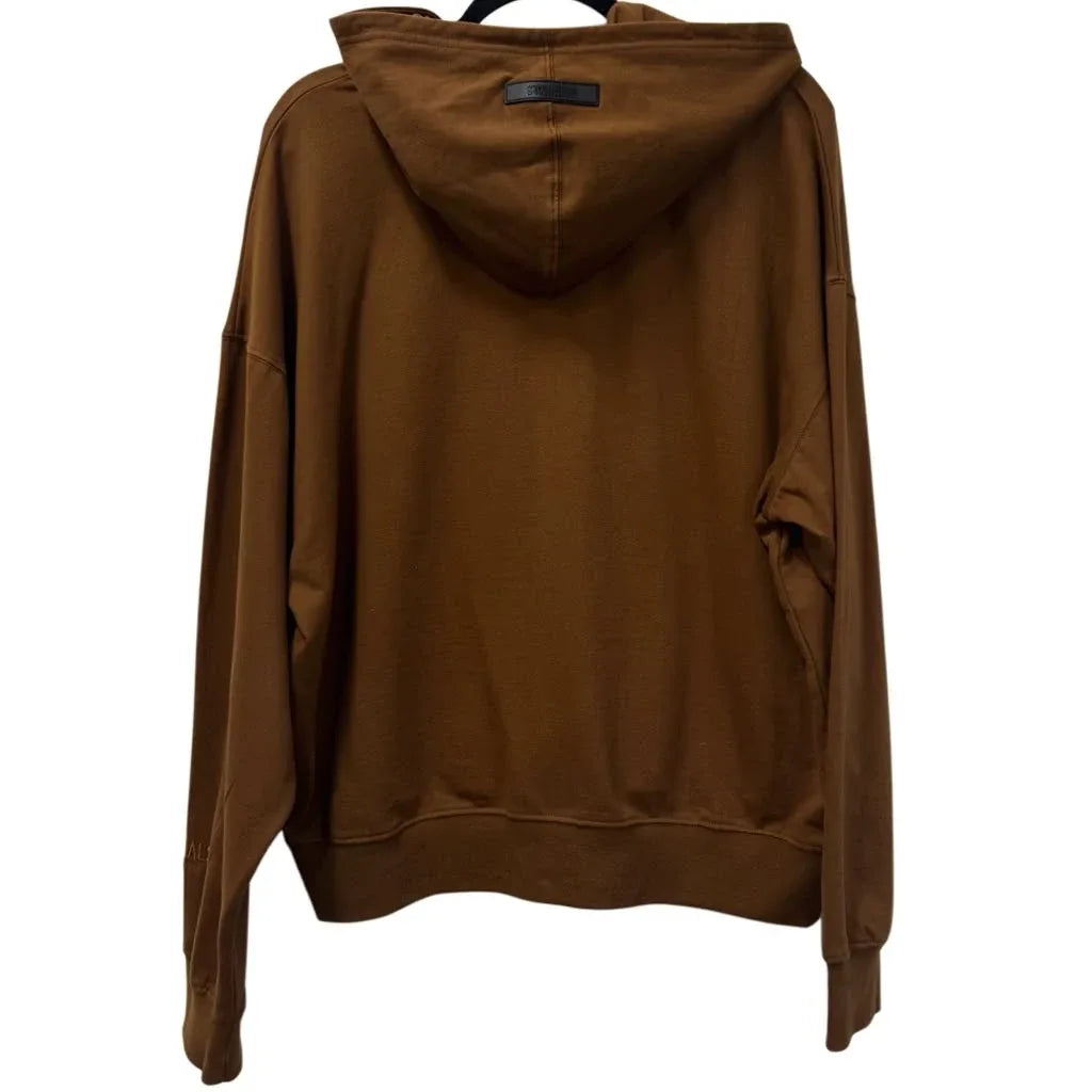Originals Brooklyn Cloth Graphic Pullover Hoodie Brown - back