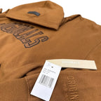 Originals Brooklyn Cloth Graphic Pullover Hoodie Brown - detail