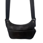 Coach Vintage Glove-Tanned Leather Shoulder Bag Black