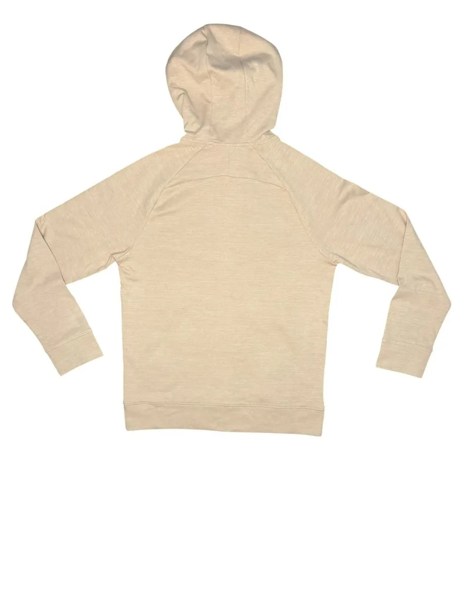 All In Motion Siro Ponte Full Zip Hoodie Beige - back