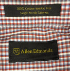 Purple Burgundy Micro-Check Button-Down Shirt