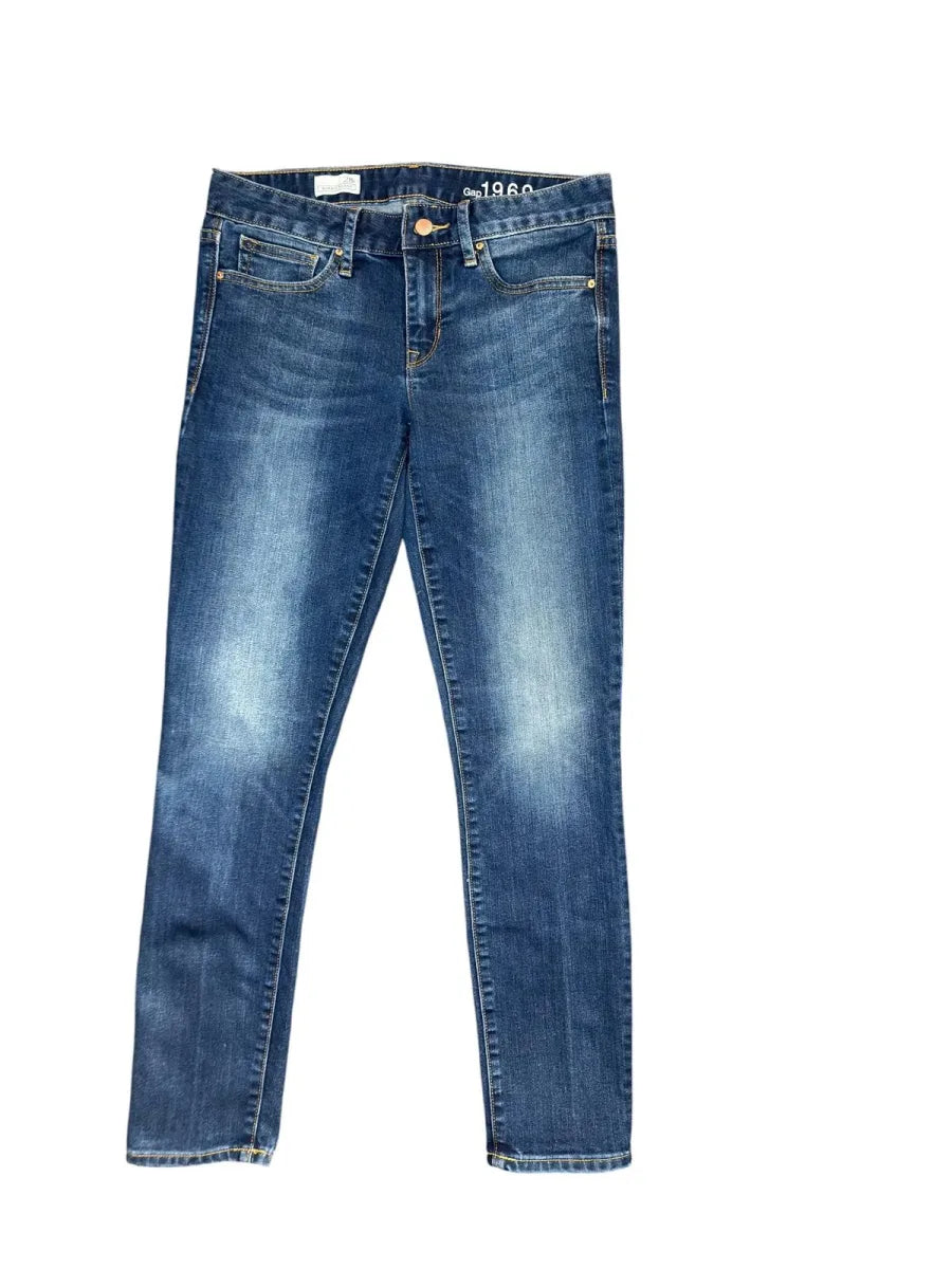Gap 1969 Skinny Jeans Medium Blue Size 28