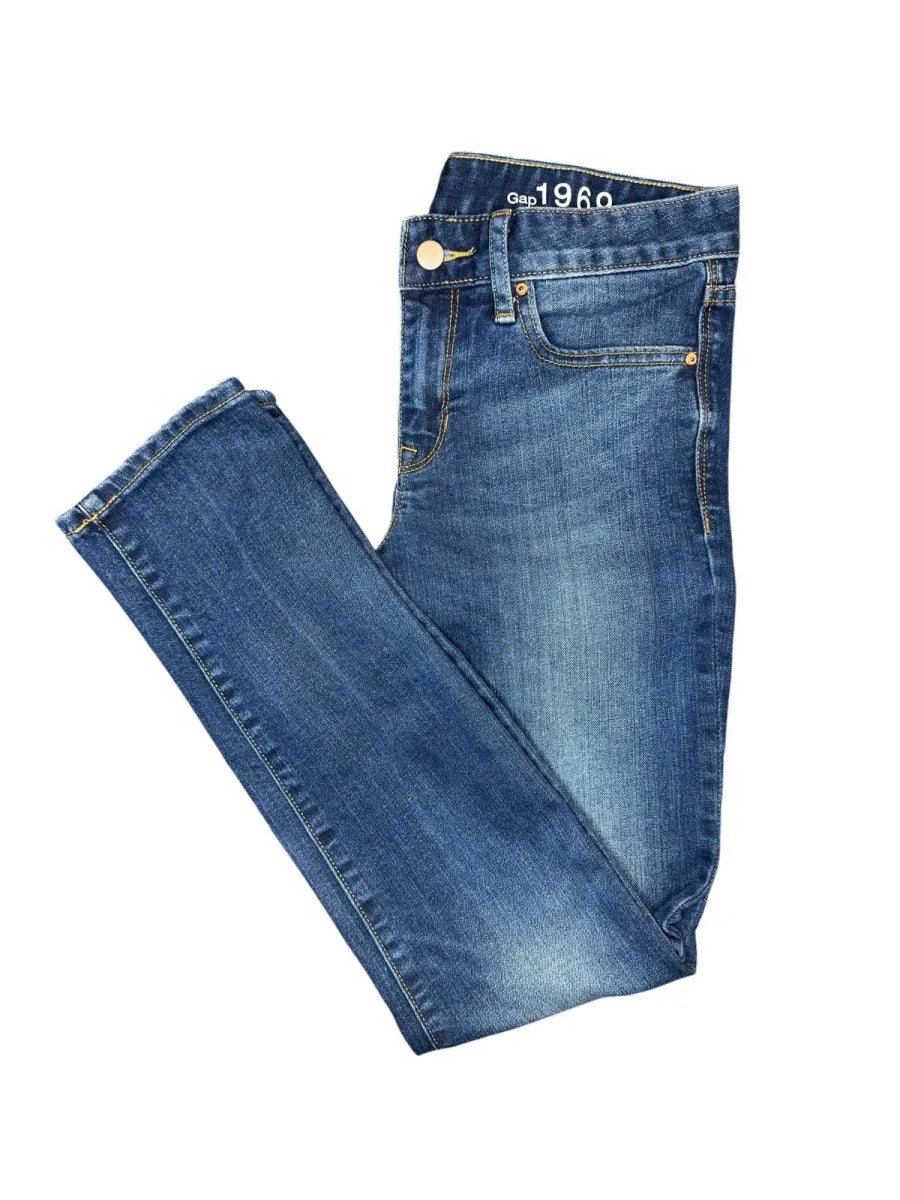 Gap 1969 Skinny Jeans Medium Blue Size 28