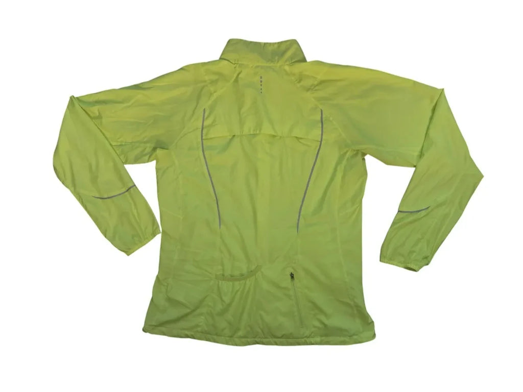 The North Face Lightweight Running Wind Jacket Neon Yellow - back