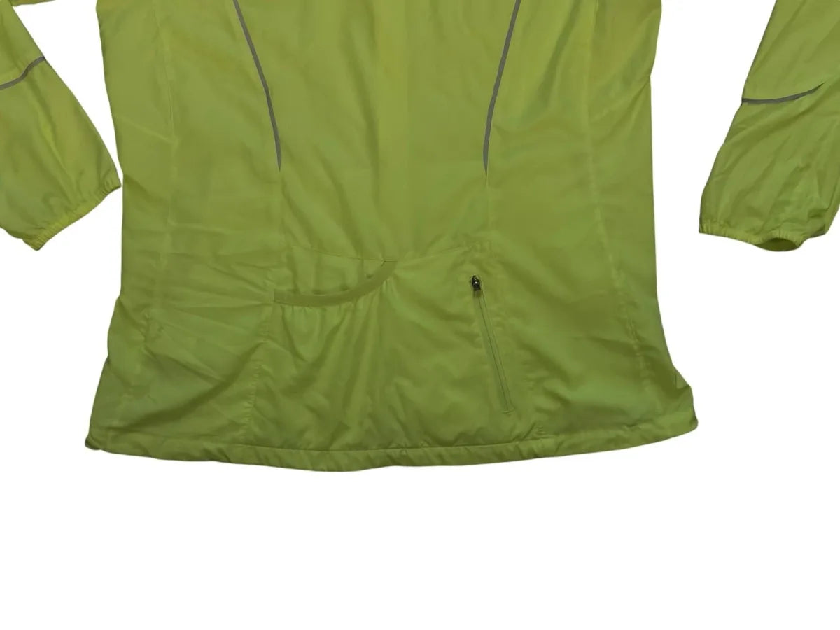 The North Face Lightweight Running Wind Jacket Neon Yellow - detail