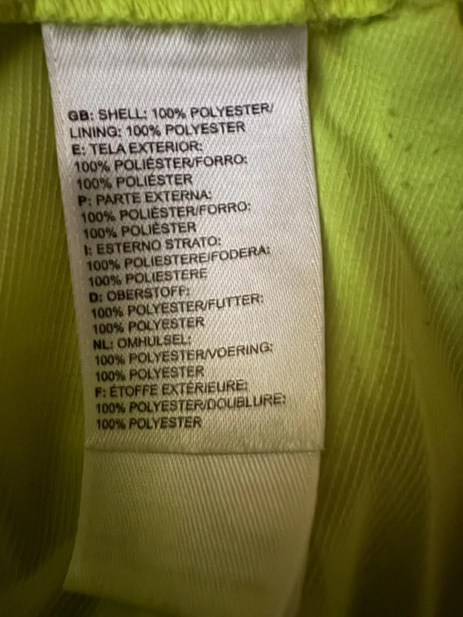 The North Face Lightweight Running Wind Jacket Neon Yellow