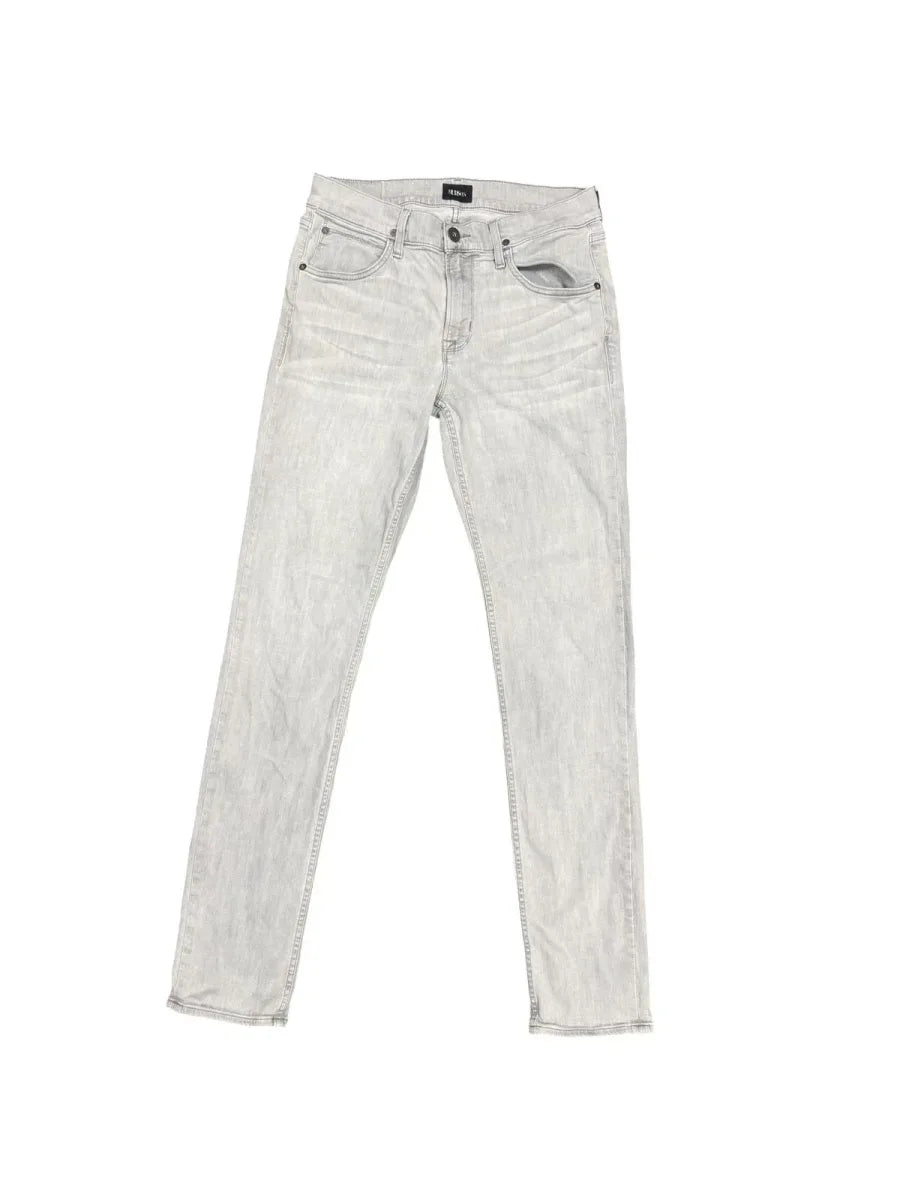 Hudson Blake Slim Straight Jeans Light Grey - front