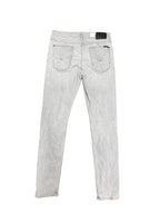 Hudson Blake Slim Straight Jeans Light Grey - back