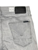 Hudson Blake Slim Straight Jeans Light Grey - detail