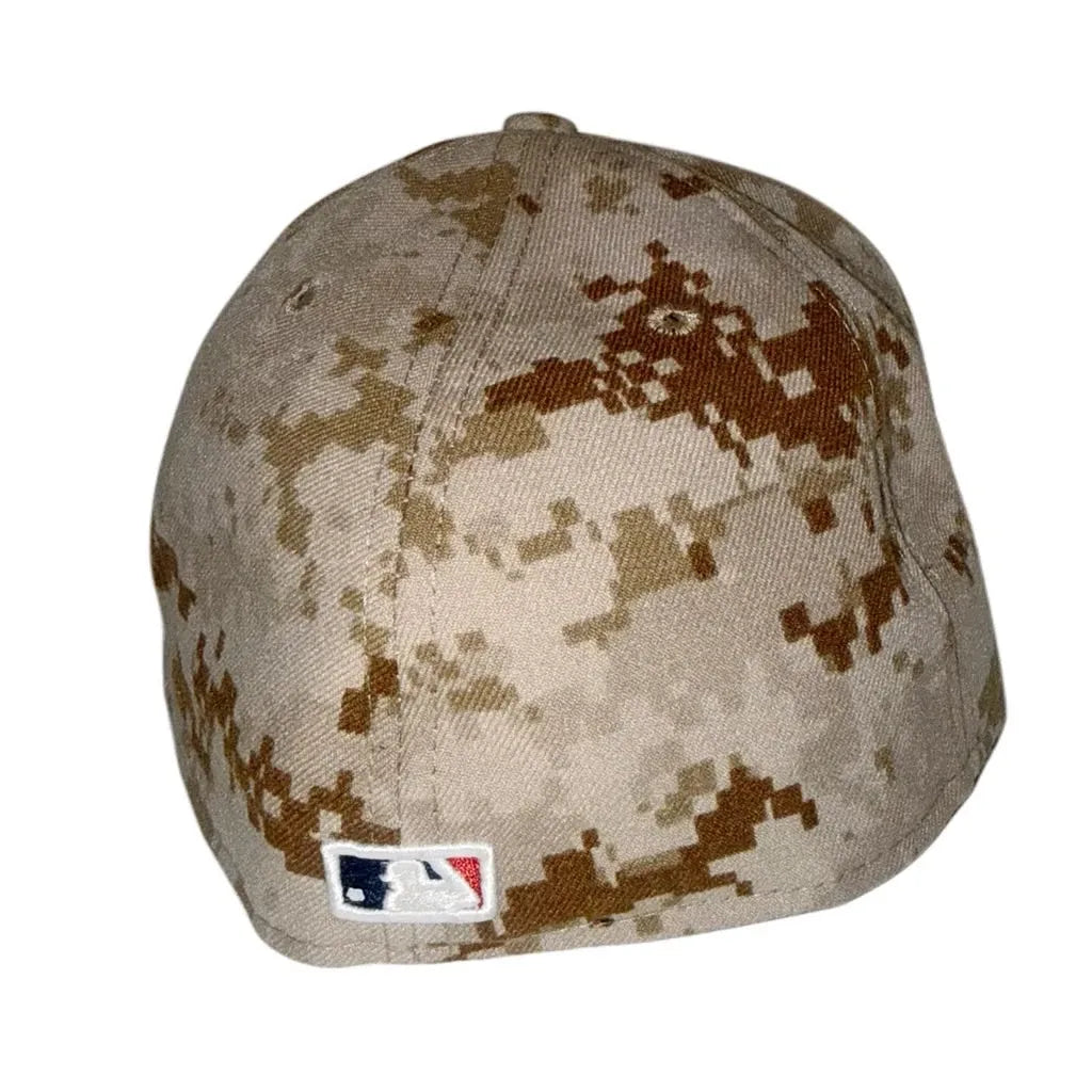 New Era Washington Nationals Desert Camo 59FIFTY Fitted Cap - back
