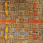 United Colors of Benetton Wool Multicolor Fringe Scarf - fabric