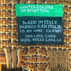 United Colors of Benetton Wool Multicolor Fringe Scarf
