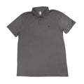 Volcom Stone Logo Short Sleeve Polo Shirt Charcoal - front