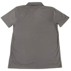 Volcom Stone Logo Short Sleeve Polo Shirt Charcoal - back
