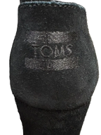 TOMS Desert Wedge Bootie Lace-Up Ankle Boot Black - detail