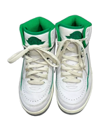 Nike Air Jordan 2 Retro Lucky Green High-Top Sneakers - front