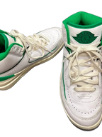 Nike Air Jordan 2 Retro Lucky Green High-Top Sneakers - detail