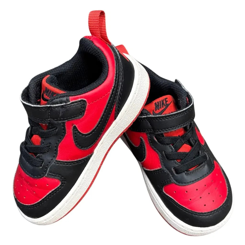 Nike Court Borough Low 2 Toddler Sneakers Red