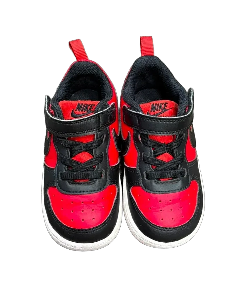Nike Court Borough Low 2 Toddler Sneakers Red - front