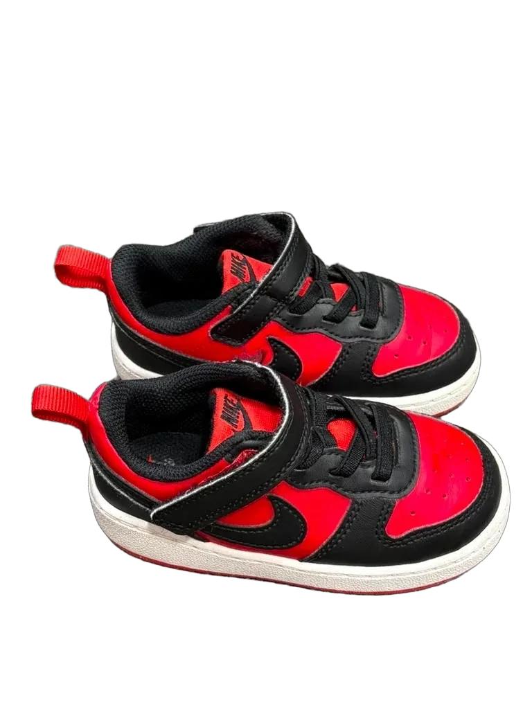 Nike Court Borough Low 2 Toddler Sneakers Red - front