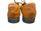 Clarks Tan Leather Plain Toe Derby Oxford - back