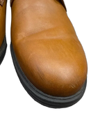 Clarks Tan Leather Plain Toe Derby Oxford