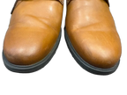 Clarks Tan Leather Plain Toe Derby Oxford